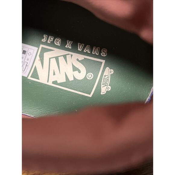 Size 9.5 JFG x VANS Sk8-Hi Reissue Platform LX Joe Freshgoods High Coral Almond - Picture 12 of 12